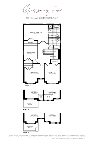 Glasswing Four Opt. 2B floor plan