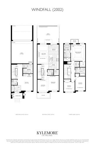 Windfall (2002) Elev. B floor plan