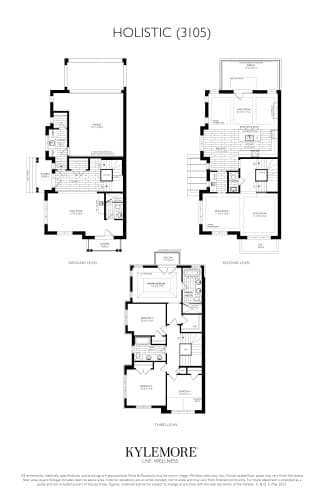 Holistic (3105) Elev. B floor plan