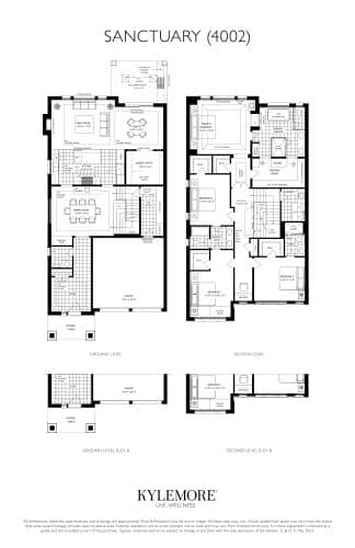 Sanctuary (4002) Elev. A-B floor plan