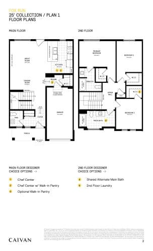 25' Collection / Plan 1 floor plan